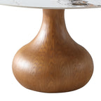 53" Round Sintered Stone Dining Table