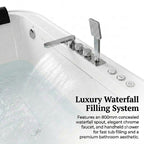 Condris 67" x 35" Whirlpool Bathtub