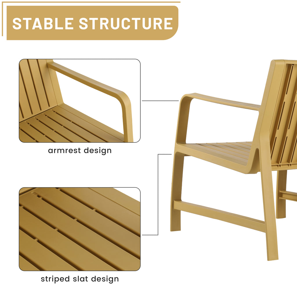 Summer 1-Piece Indoor/Outdoor 3-Seater Sofa