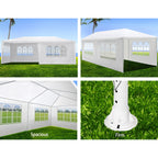 10x20' Outdoor Garden Gazebo Wedding Party Tent Canopy
