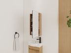14" Bathroom Mirror Cabinet with Storage