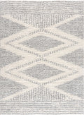 Trunding Plush Area Rug in Gray
