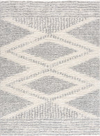 Trunding Plush Area Rug in Gray