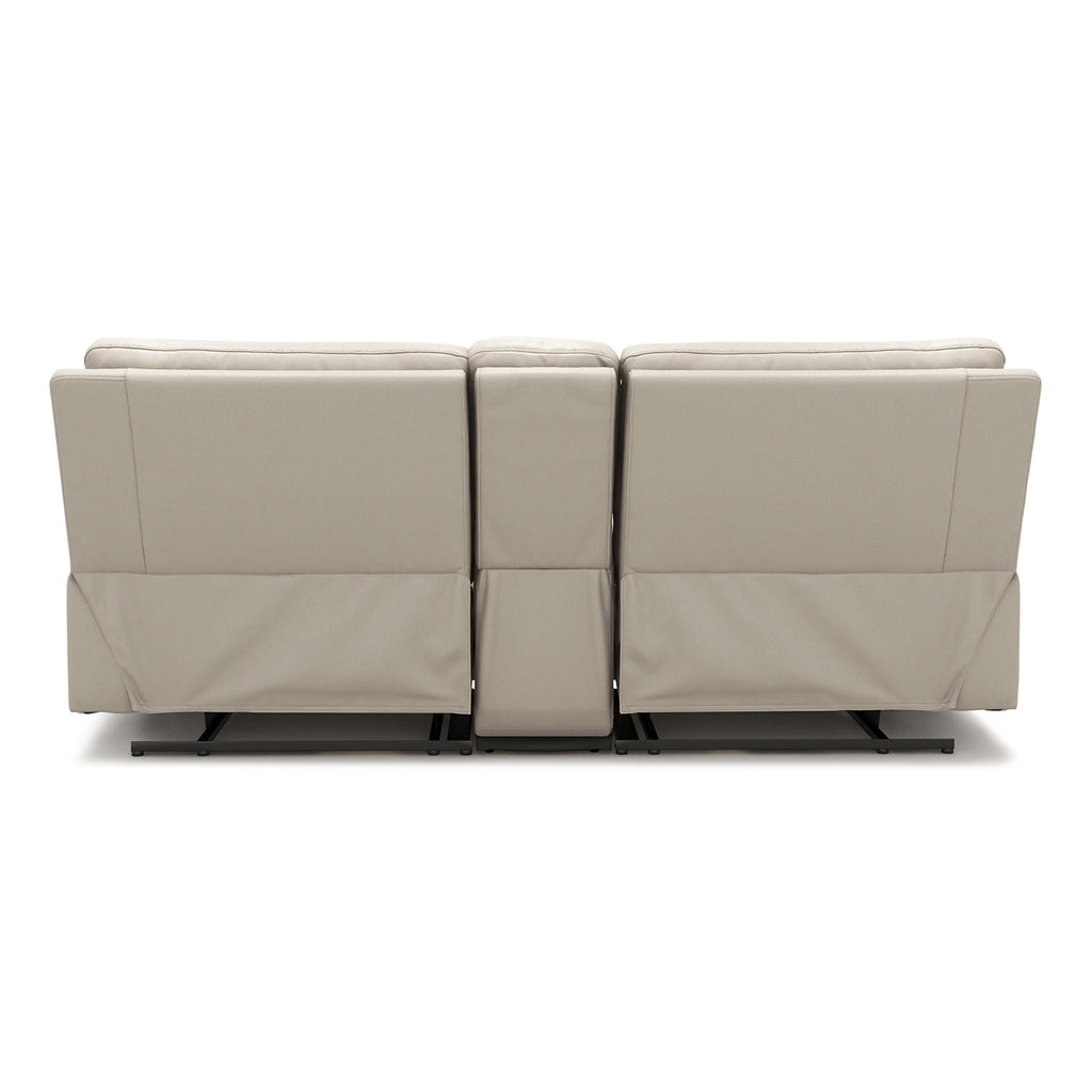 Malibu 79" Modern Power Motion 3-Piece Reclining Loveseat Sofa with Cup Holders