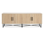 Functional 4-Door TV Cabinet