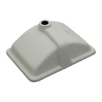 21"x14.75" Undermount Ceramic Sink