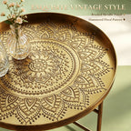 Multi-Functional Circular Center Table for Living Room