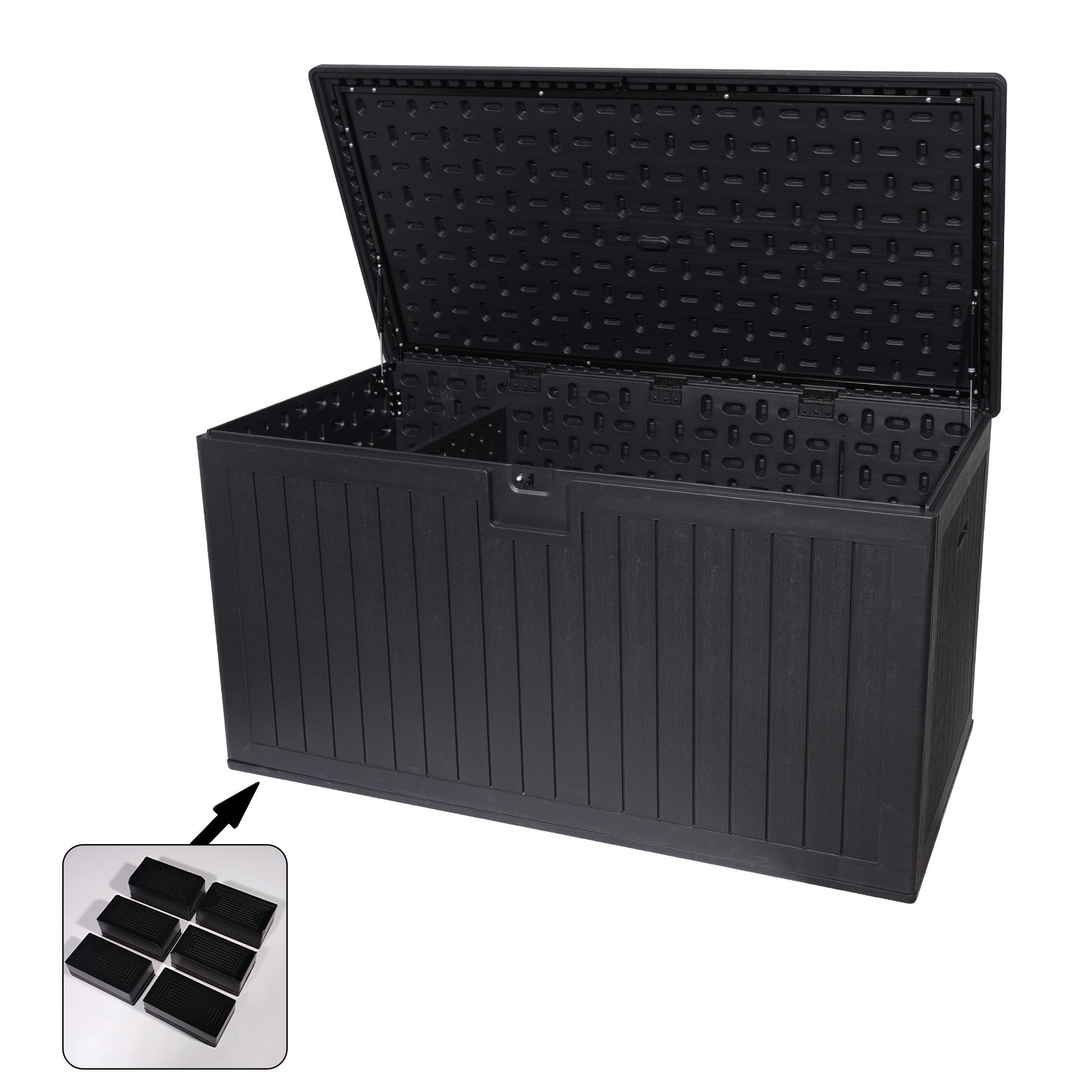 230 Gallon Resin Outdoor Deck Box