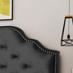 Tufted Upholstered Headboard Queen Size