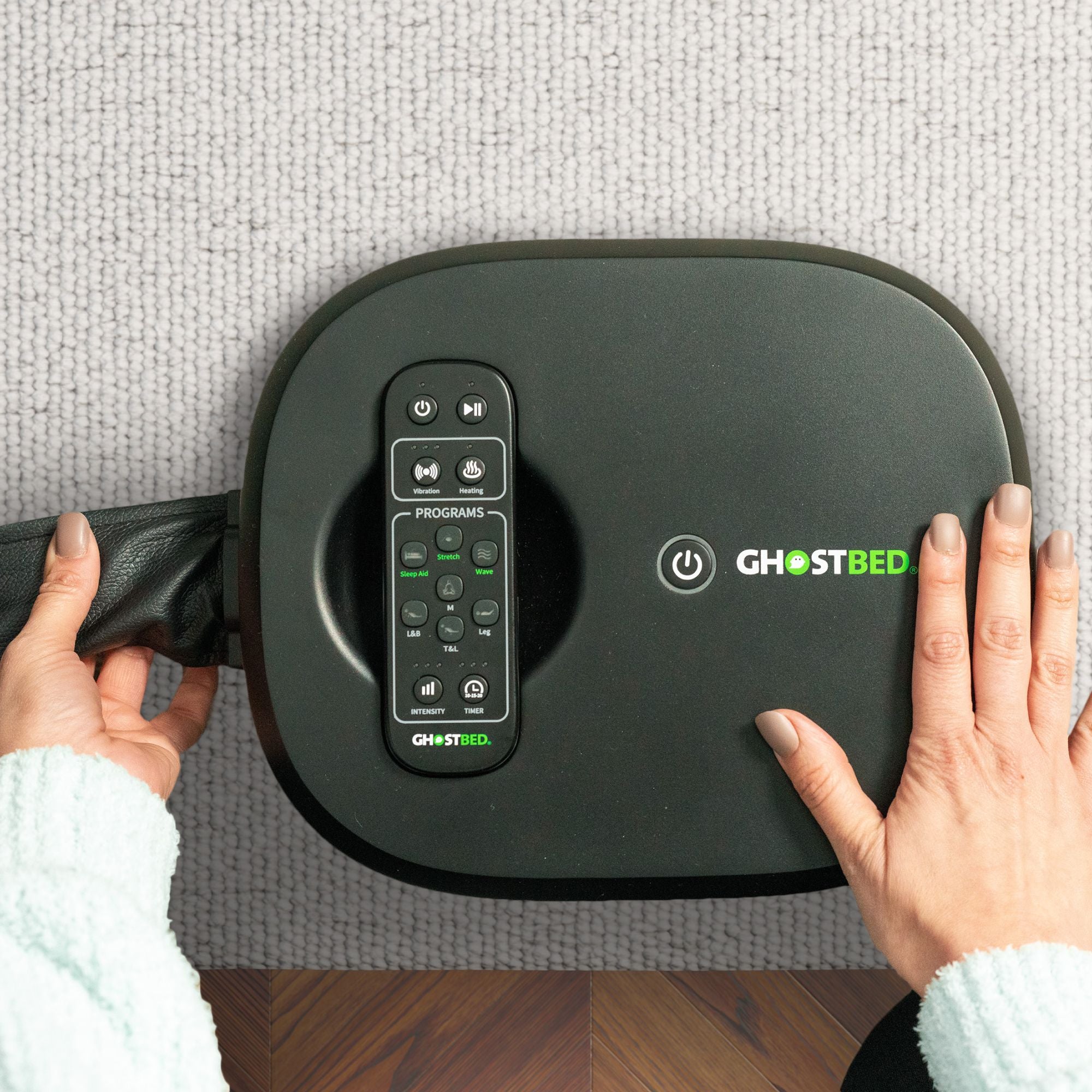 GhostBed Massage Topper