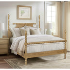 Solid Wood Queen Bed