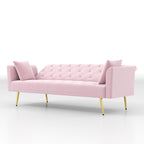 Modern Convertible 72 Inch Foldable Sleeper Sofa