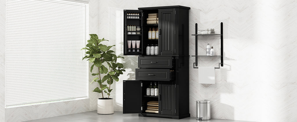 Storage Cabinet with Multi-Functional Storage Space