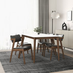 Edwin Mid Century Modern Kitchen Dining Chair (Set of 2)