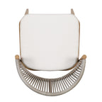 Outdoor 30.25" Seat Height Aluminum Frame Barstools with PE Rattan Backrest