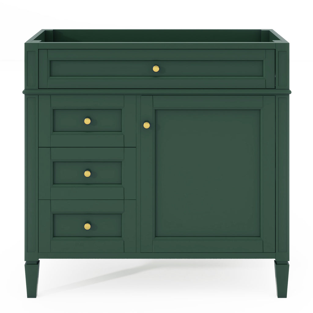 36" Bathroom Vanity Cabinet Without Top Sink
