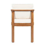 Acacia Wood Outdoor Dining Chair Set of 2