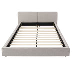 Modern Tufted Queen Size Upholstered Platform Bed Frame