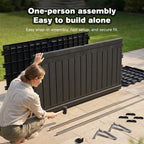 260 Gallon Large Outdoor Storage XXL Deck Box