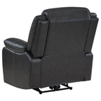 Salerno Dark Power Recliner