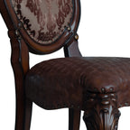 Versailles Cherry Finish Side Chair (Set of 2)