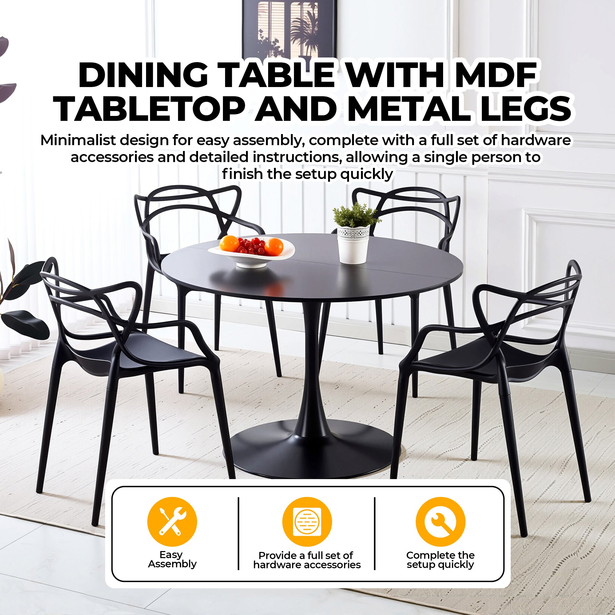42.1" Dining Table