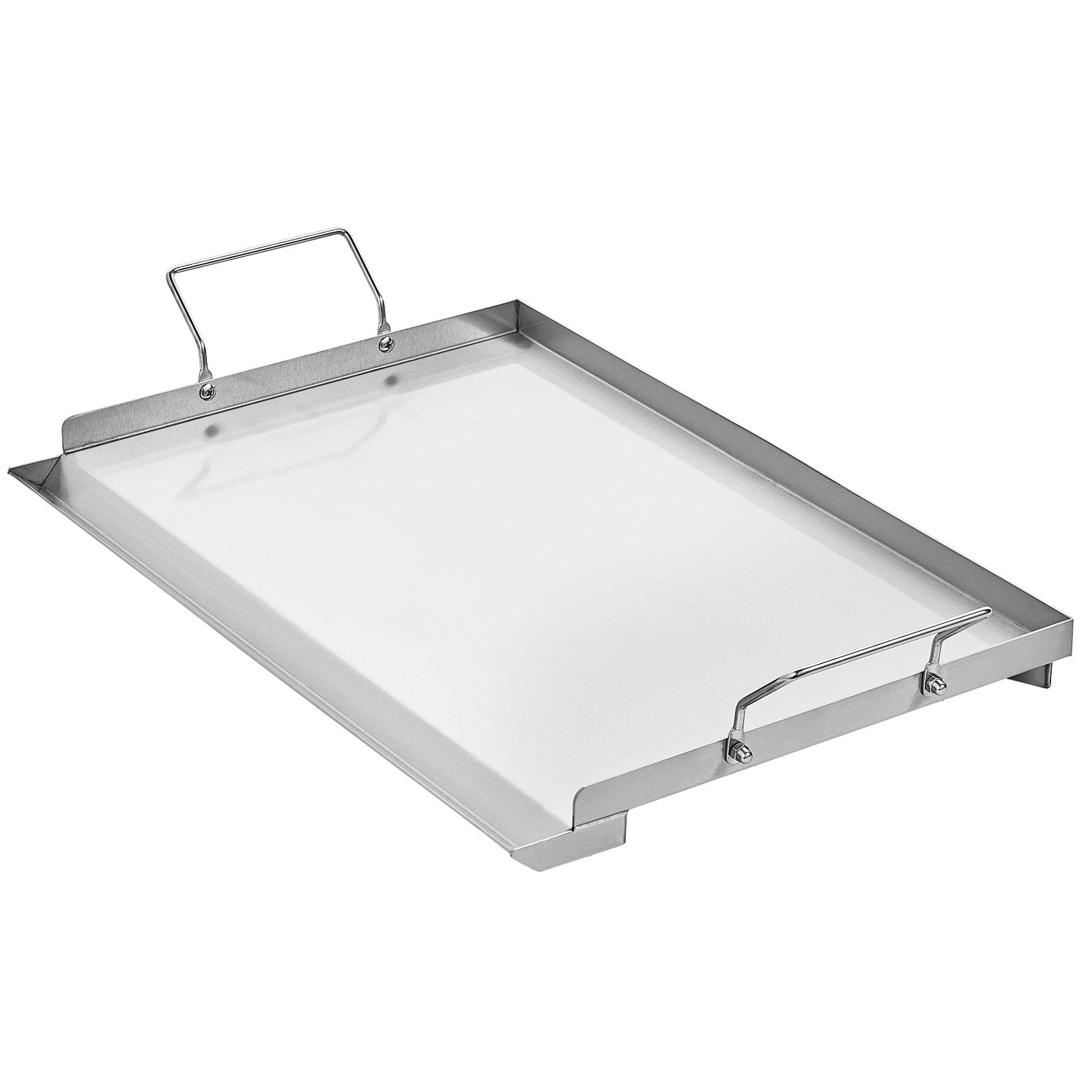 23x16 in Flat Top Griddle Stainless Steel Universal BBQ Grill Pan Cookware