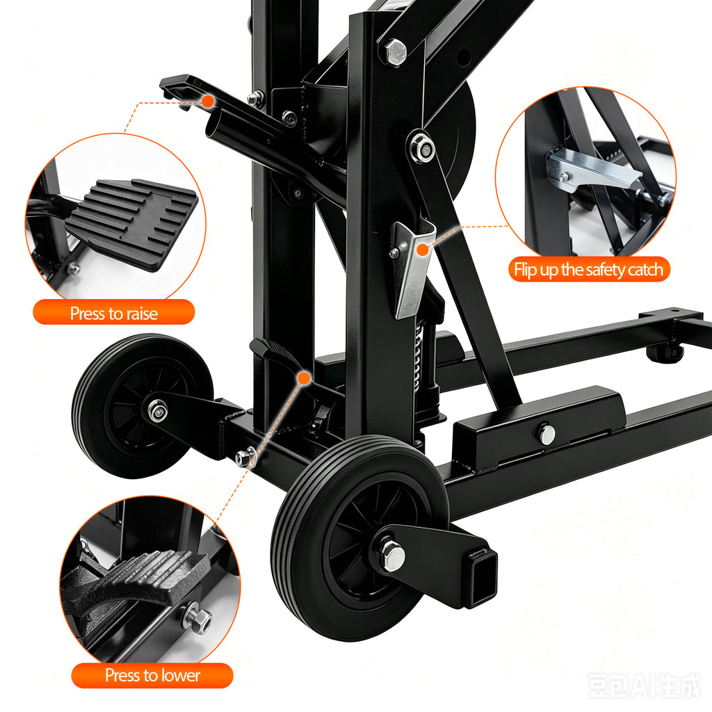 550 Lbs Riding Mower Lift Jack
