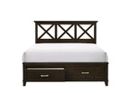 King X Storage Bed