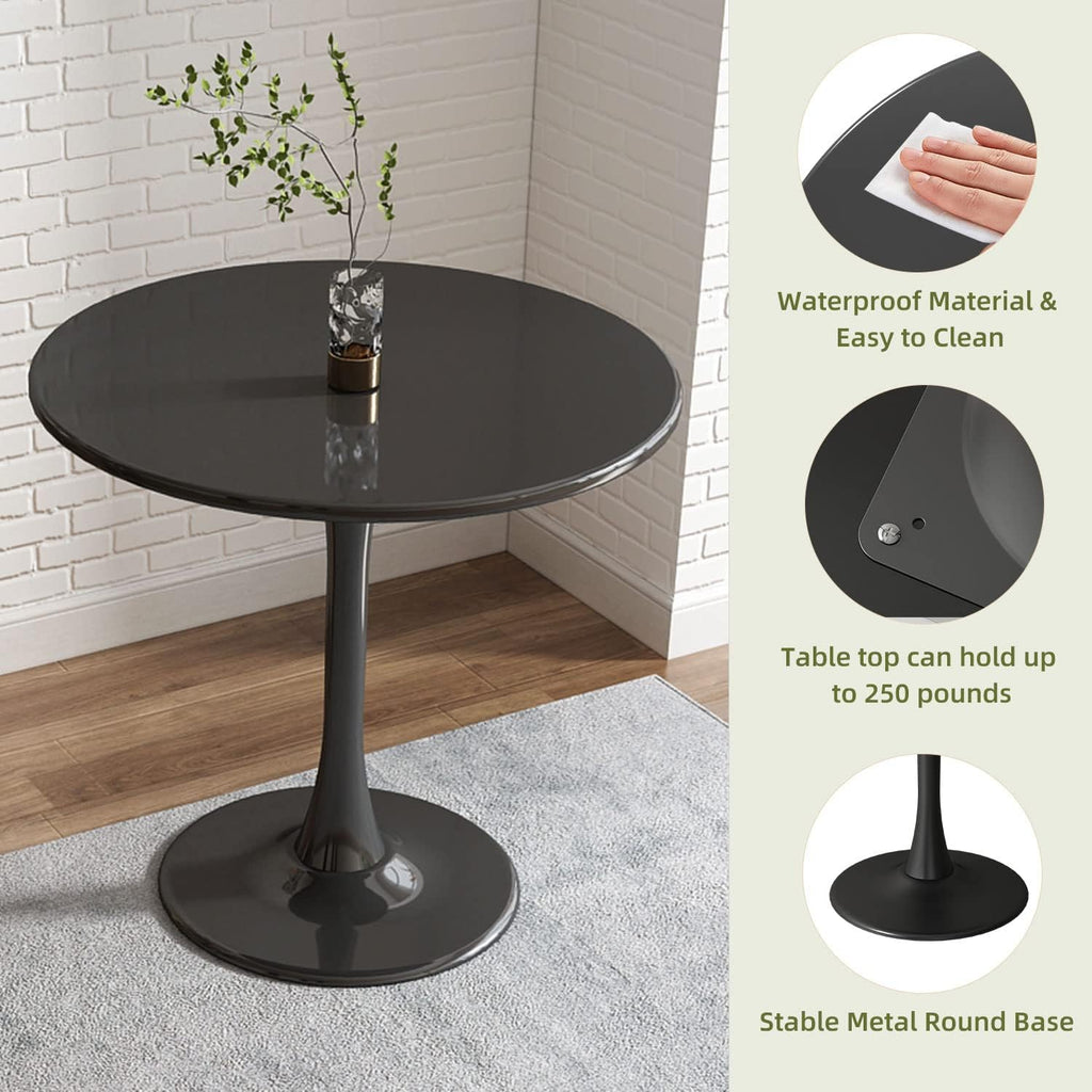 Modern Round Dining Table - 31.5''
