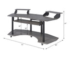 71" Eleazar Music Studio Desk