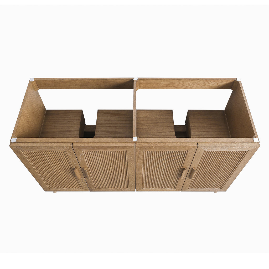 Light Coffee Freestanding Single Sink Bathroom Vanity
