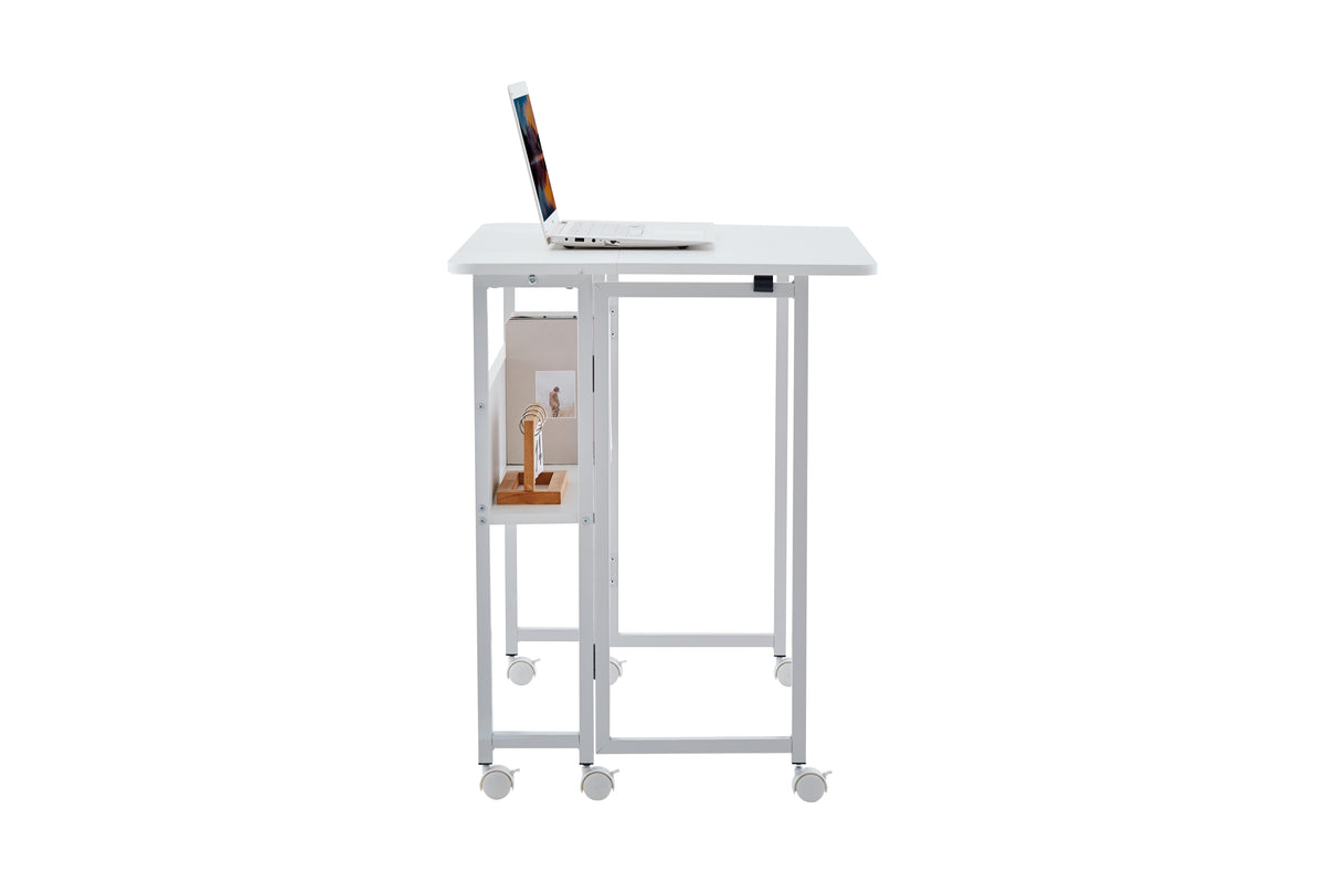 Folding Desk Small Foldable Desk for Small Space