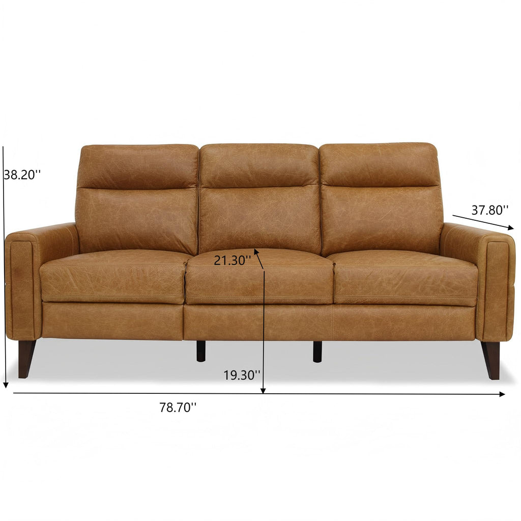 Elliot Incliner Sofa Left - Waxy