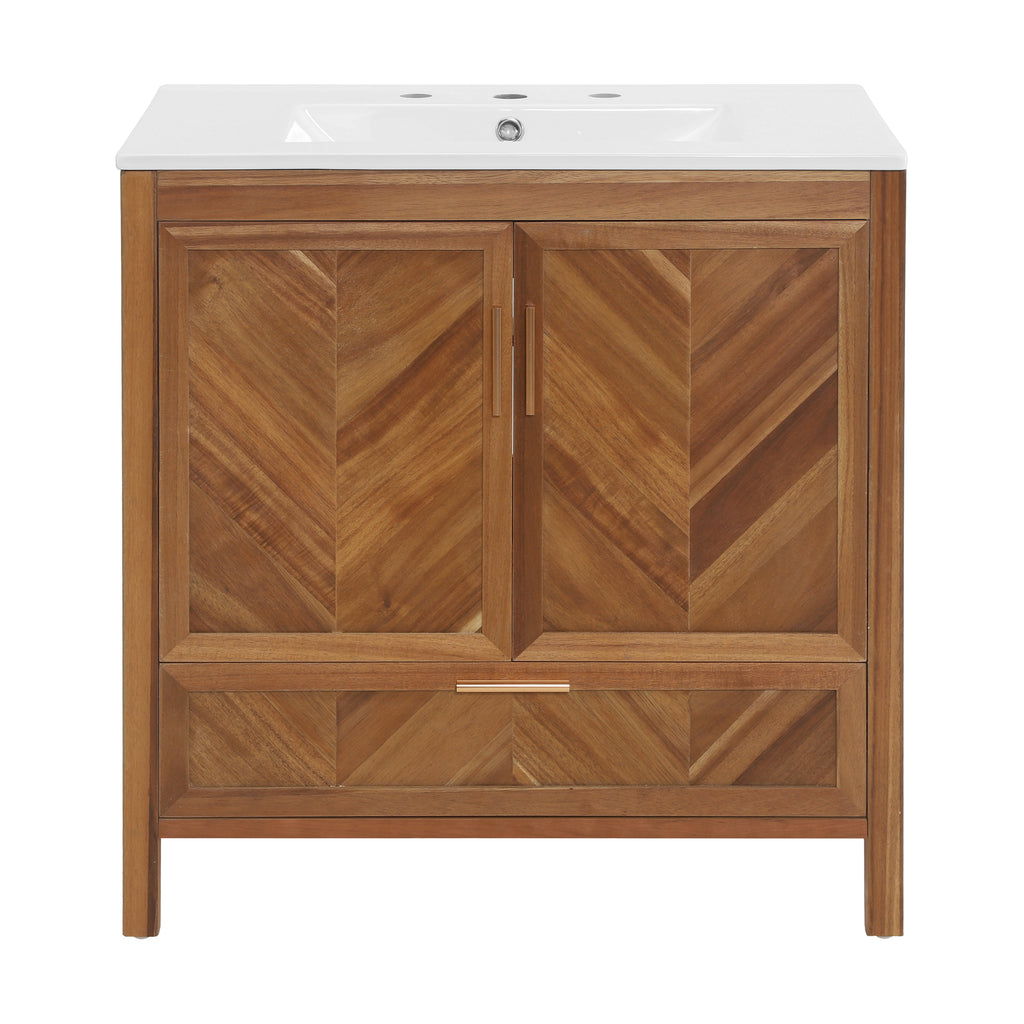 30 Inch Freestanding Farmhouse Bathroom Vanity