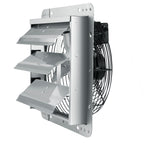 12" Shutter Exhaust Fan - High-Speed 1000 CFM