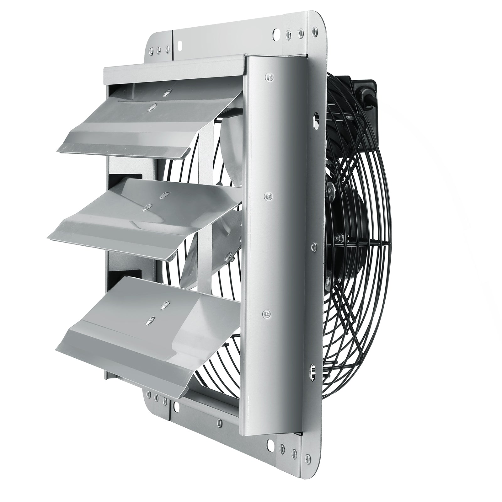 12" Shutter Exhaust Fan - High-Speed 1000 CFM