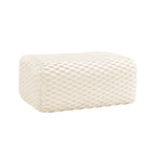 Ottoman Flannelette Fabric - White