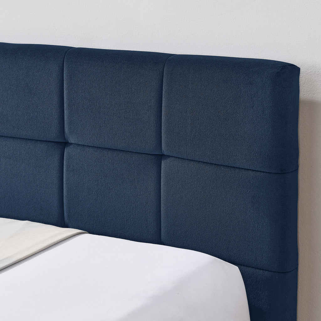 Full Size Upholstered Tufted Bed Frame