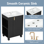24" Bathroom Vanity with Sink