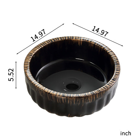 15"X15" Bathroom Sink