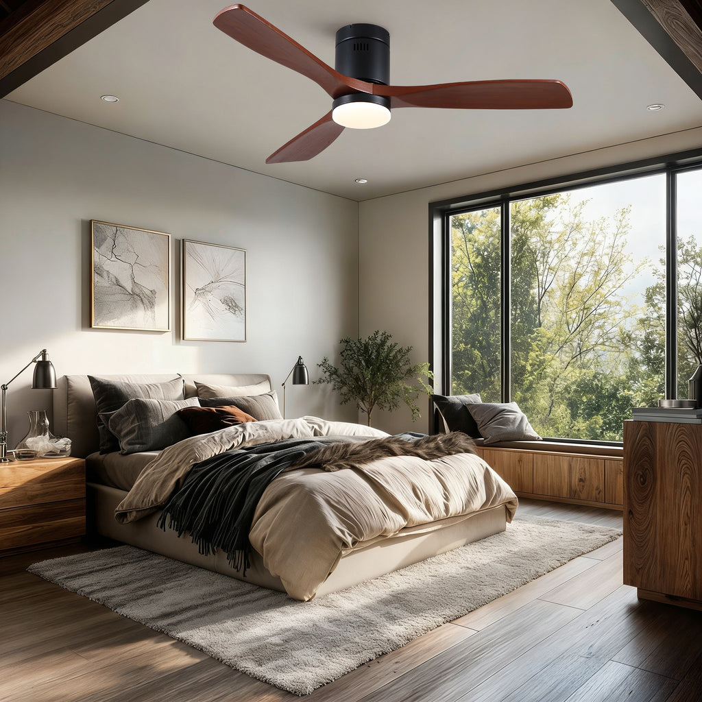 52 Inch Modern Matte Ceiling Fan