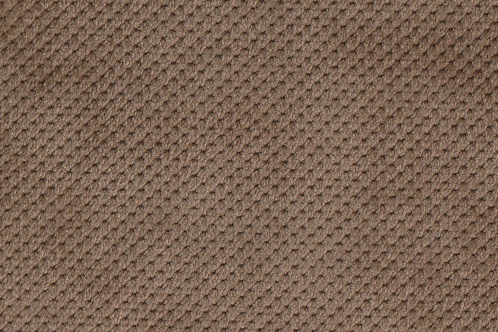 Living Room Sectional Waffle Suede Truffle Color Sectional Sofa