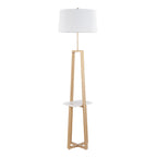 Shelf Contemporary Floor Lamp