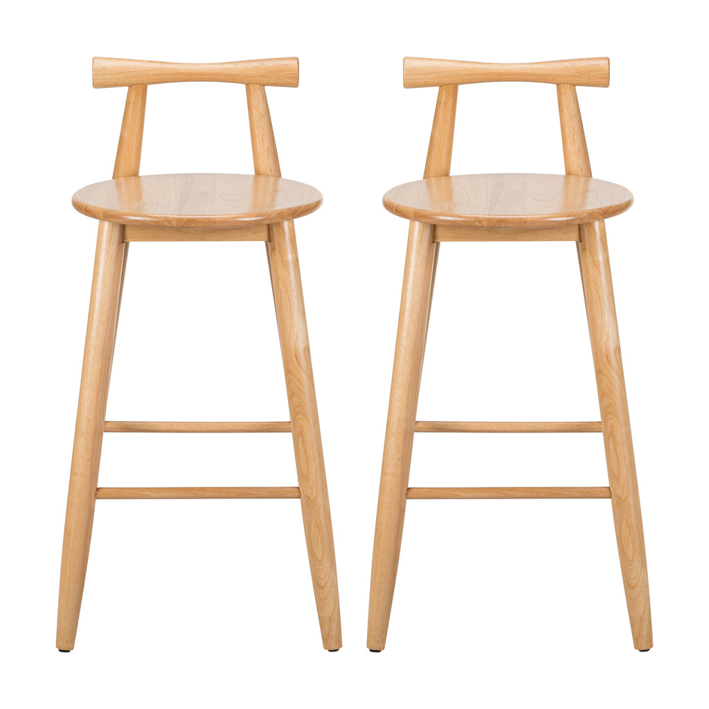Grove Indoor Rubberwood Barstool