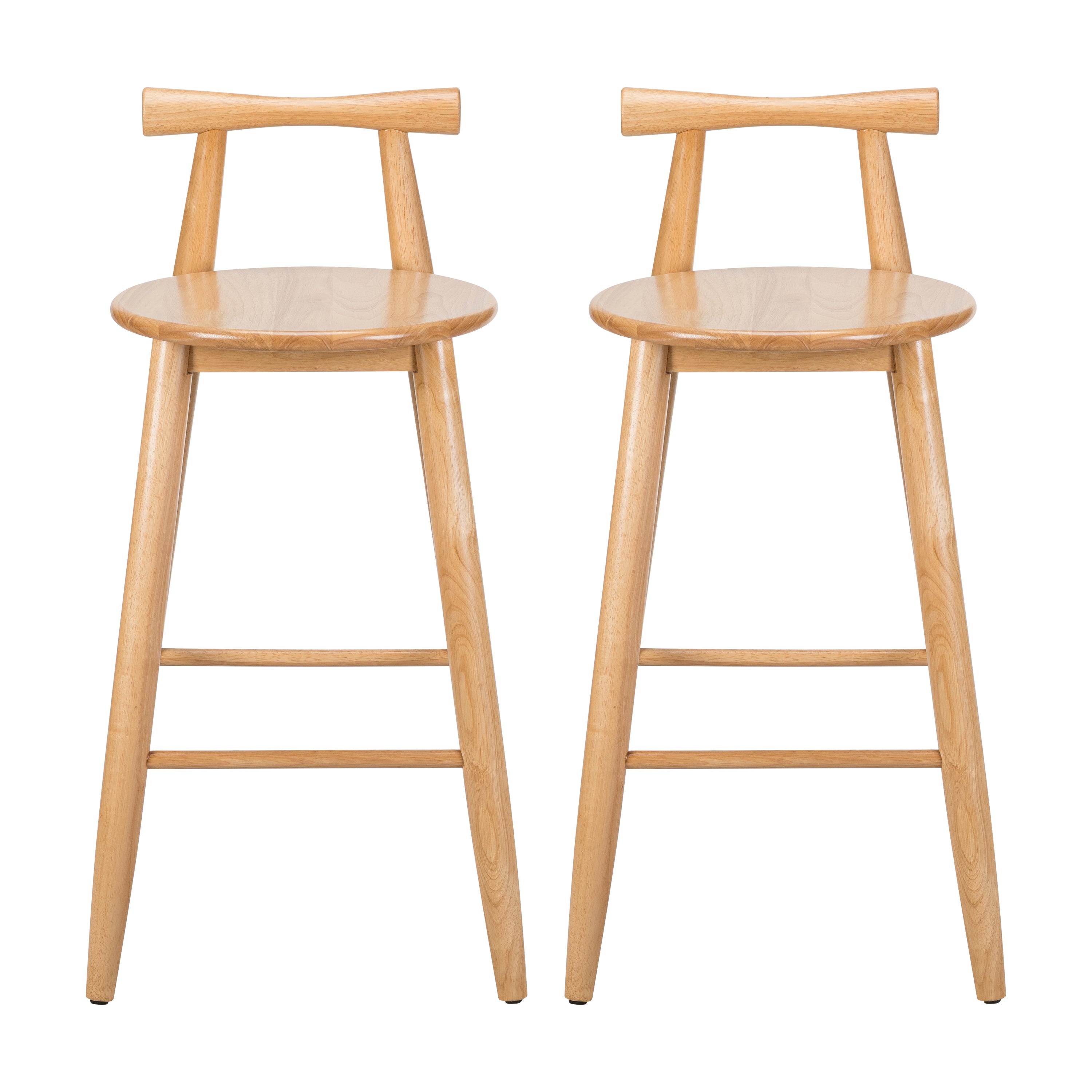Grove Indoor Rubberwood Barstool