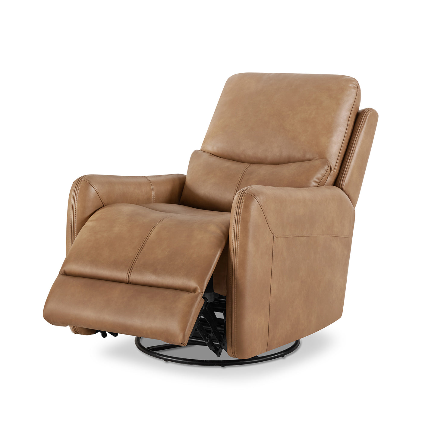 Dublin 30" Swivel Power Recliner Arm Chair - Saddle