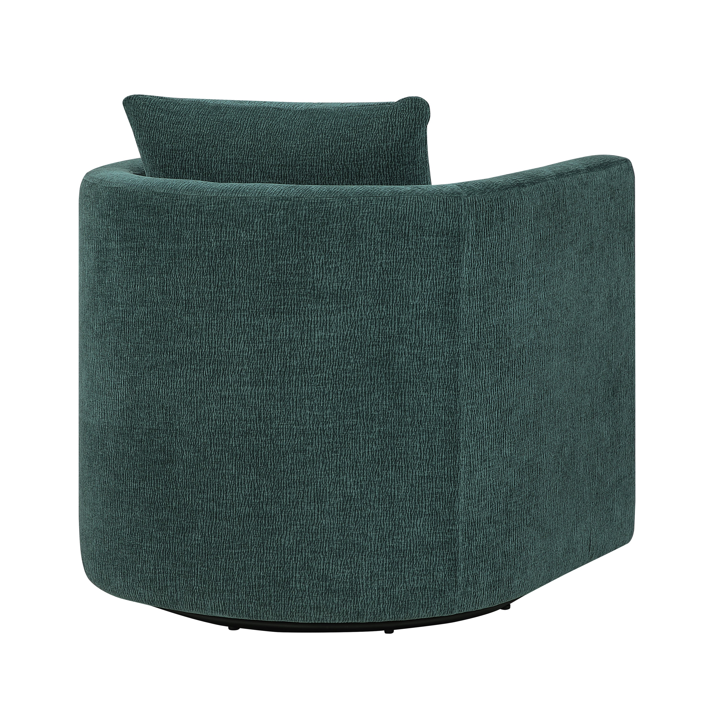 Sutton Peacock Swivel Barrel Chair
