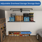 Overhead Garage Storage Rack 5x9 FT for High Ceilings