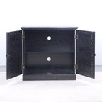 Storage Sideboard Cabinet with 2 Decorative Acrylic Mirrored Doors